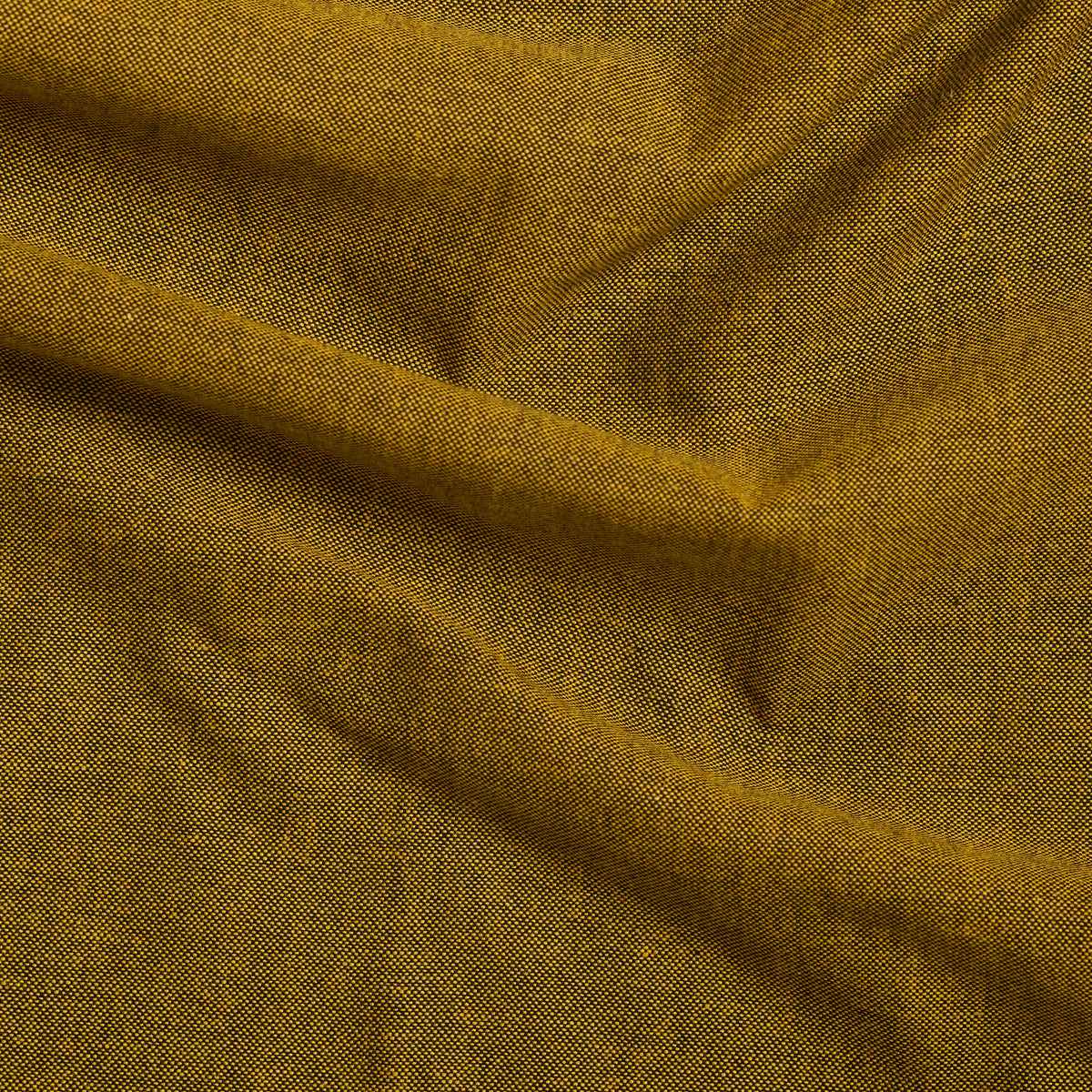 Cotton fabric-Karoline 04(Husflid 04) 100% cotton-150 cm wide-mustard yellow