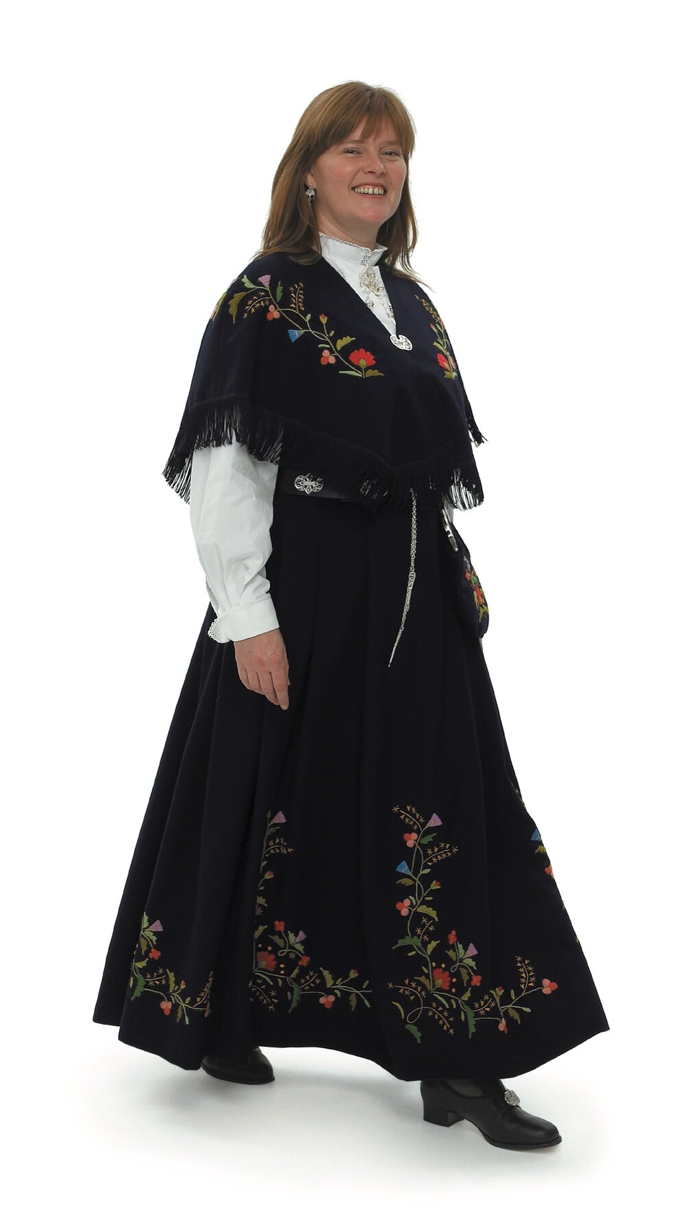 Bunad embroidery practice kit-Bergensbunad
