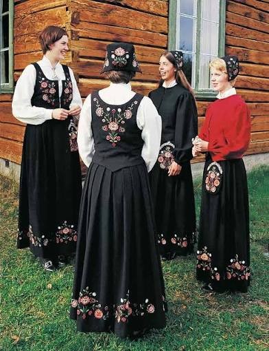 Bunad embroidery practice kit-Bardu-Målselv Bunad
