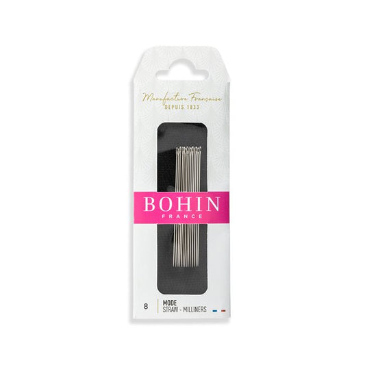 Bohin milliners size 8 needles-12