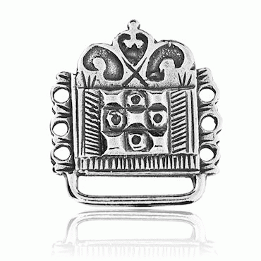 Purse plaque-#05-Romerike-oxidized