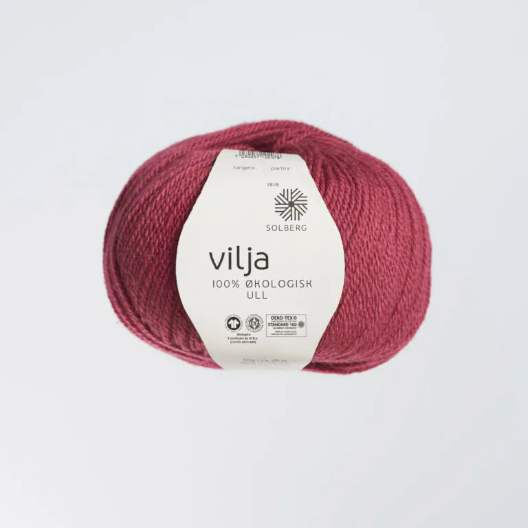 Yarn-Vilja wool-4380 lyng