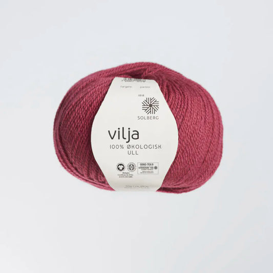 Yarn-Vilja wool-4380 lyng